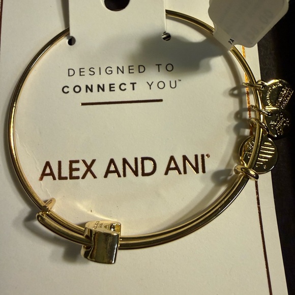 Alex and Ani Accessories - Alex and Ani Gold Charm Bracelet